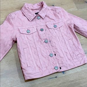 Gap, Pink Denim Jacket, Made in Bangladesh.